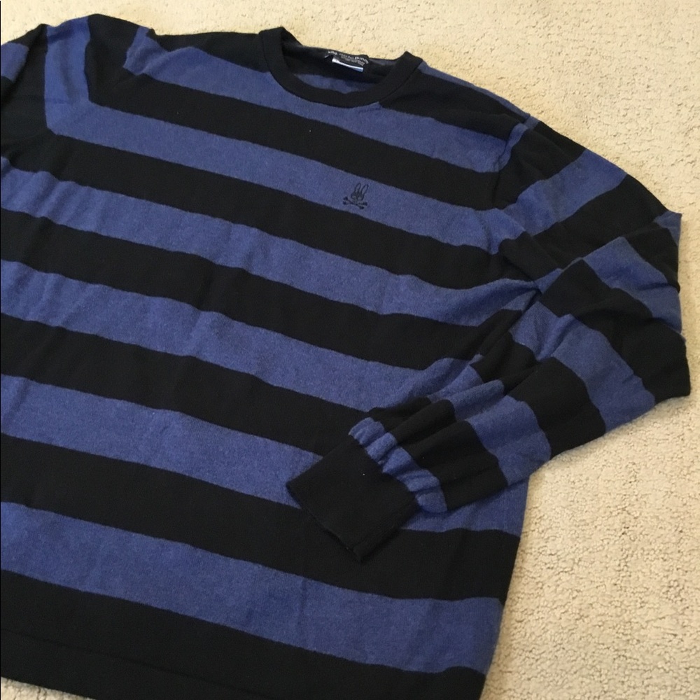 Psycho Bunny men’s stripe sweater